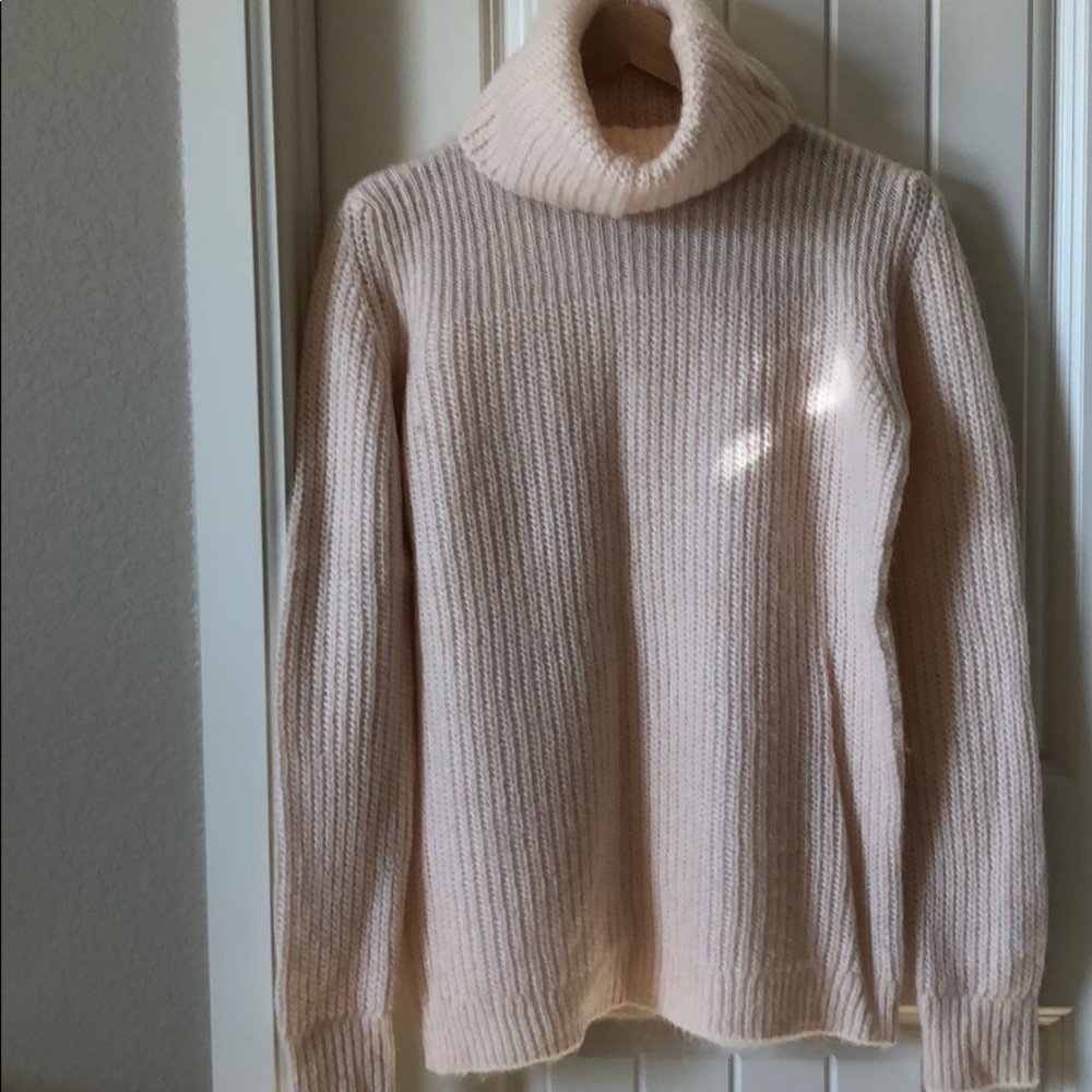 Stunning, pale-blush Zara Sweater